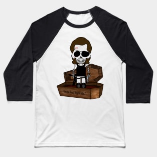 "Bone Idols" Casket No.17 - Snake Noskin Baseball T-Shirt